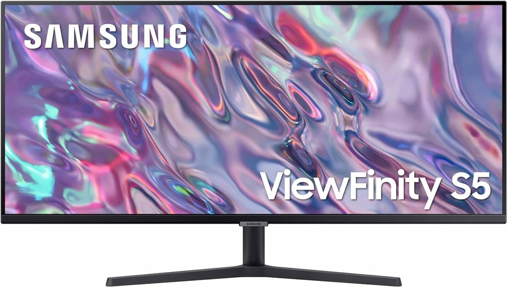 SAMSUNG 34" ViewFinity S50GC Series Ultra-WQHD Monitor